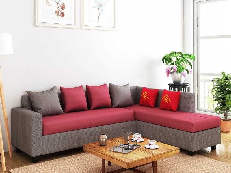 Buy L Shape Sofa Set Online – PlusOne
